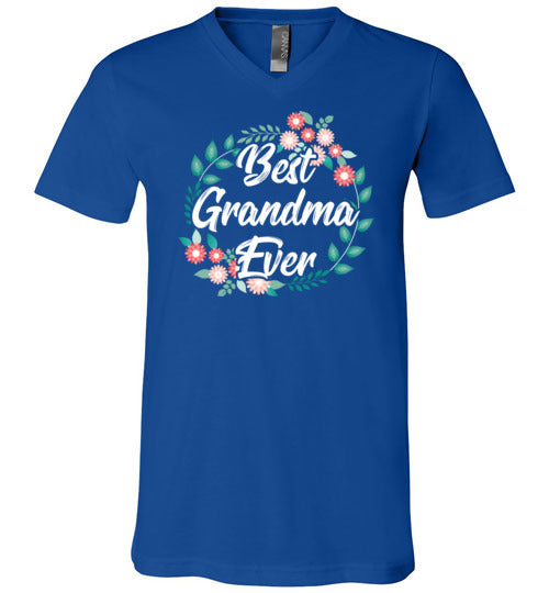 Best Grandma Ever V-Neck