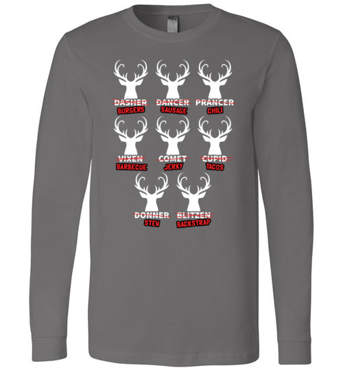 Hunter Hunting Reindeer Long Sleeve