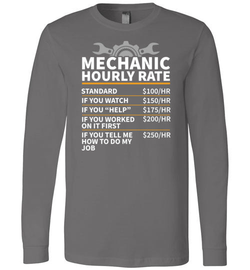 Mechanic Hourly Long Sleeve