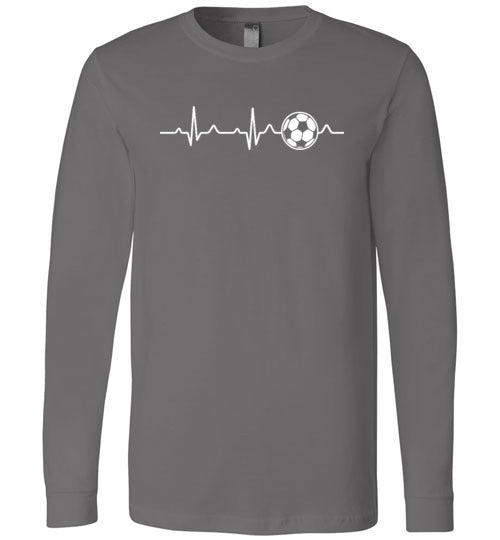 Soccer Heartbeat Long Sleeve