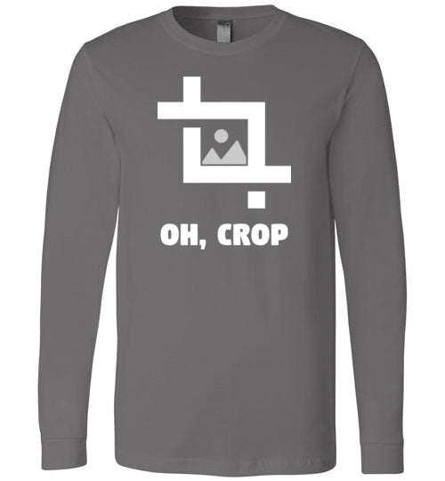 Photography Oh Crop Long Sleeve