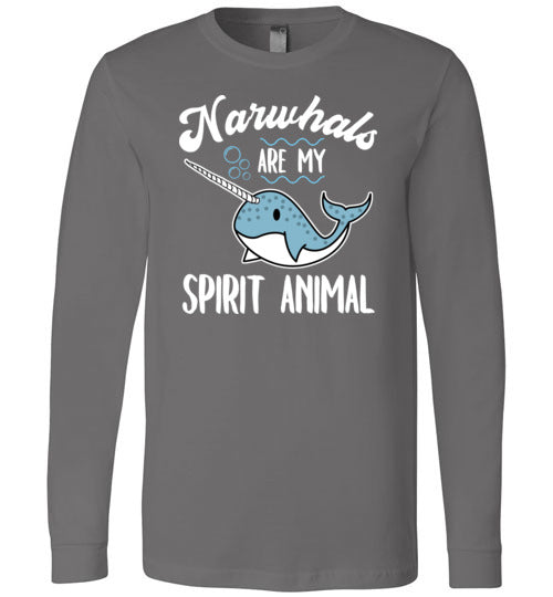 Narwhals Spirit Animal Long Sleeve