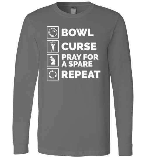 Bowl Curse Pray For A Spare Long Sleeve
