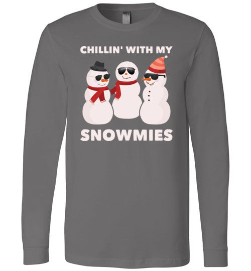 Chillin With My Snowmies Long Sleeve