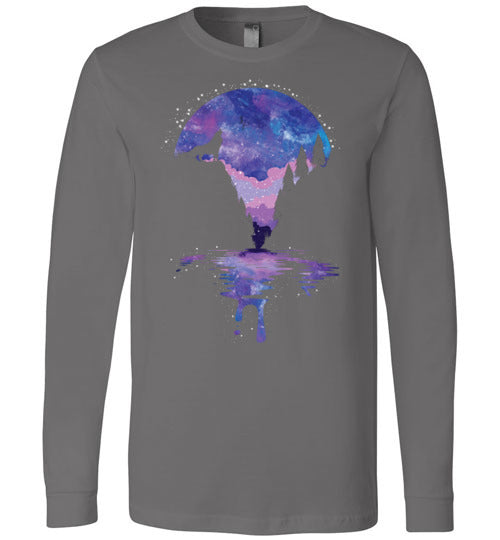 Howling Moon Galaxy Long Sleeve