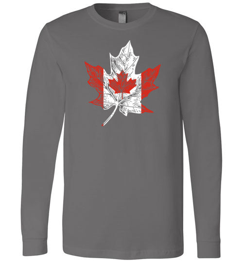Canadian Maple Leaf Long Sleeve