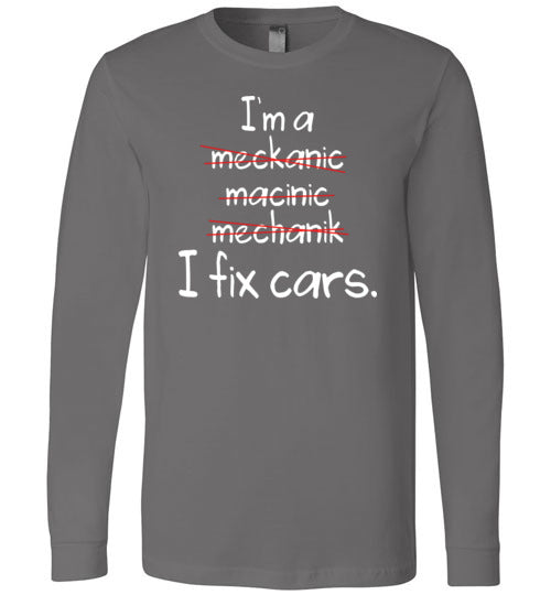 Mechanic Spelling Long Sleeve