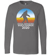 Bigfoot Social Distancing World Champion Long Sleeve