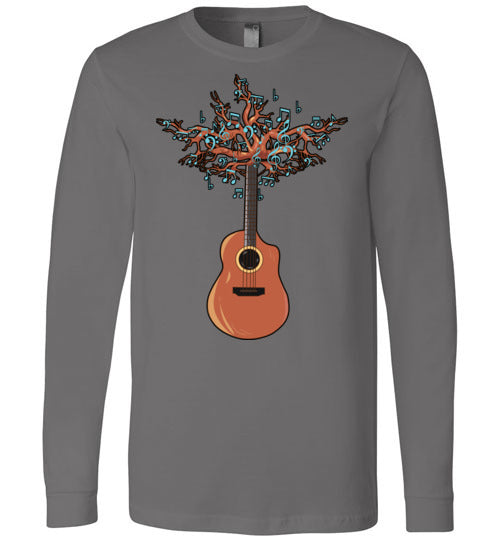 Guitar Music Tree Long Sleeve