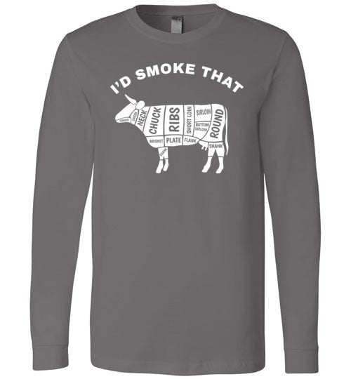 Id Smoke That Beef BBQ Long Sleeve