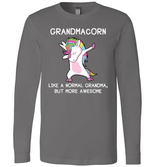 Grandmacorn Grandma Unicorn Long Sleeve