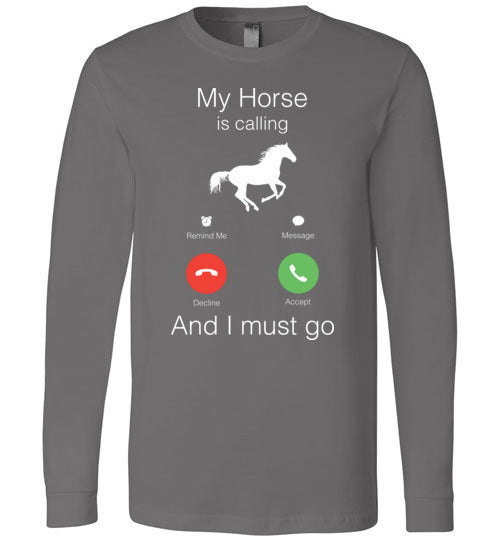 Horse Is Calling Long Sleeve