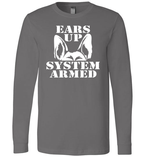 Ears Up System Armed German Shepherd Long Sleeve