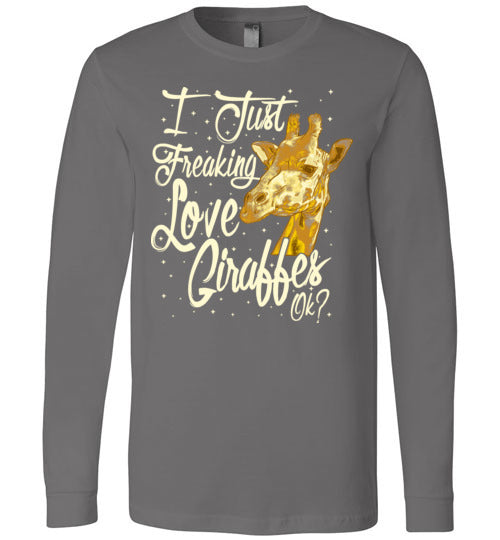 Freaking Love Giraffes Long Sleeve