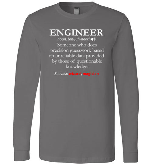Engineer Definition Long Sleeve