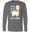 Christmas Fa La Llama Long Sleeve