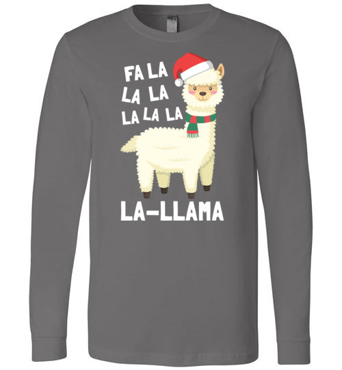 Christmas Fa La Llama Long Sleeve