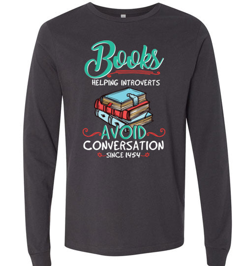 Books Helping Introverts Long Sleeve