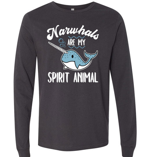 Narwhals Spirit Animal Long Sleeve