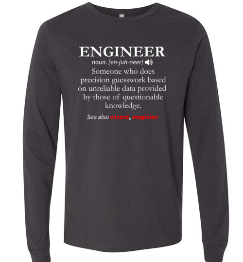 Engineer Definition Long Sleeve
