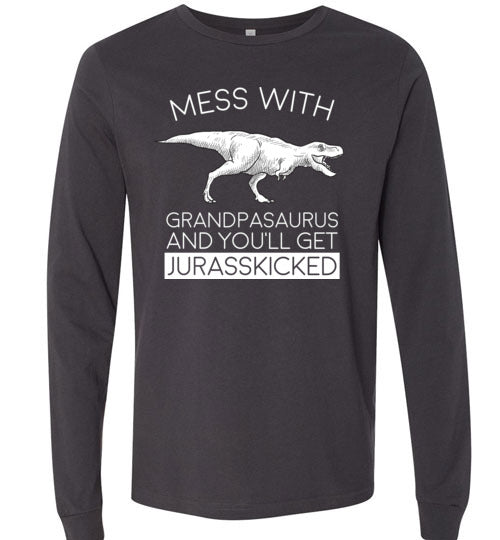 Grandpasaurus Jurasskicked Long Sleeve