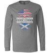 American Grown With Scottish Roots Long Sleeve