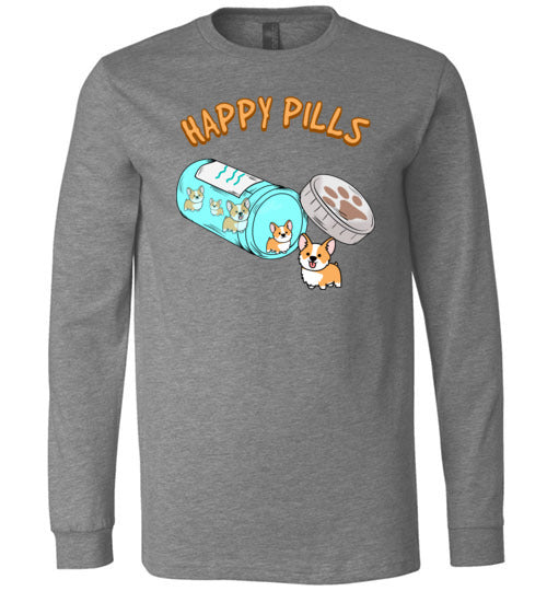 Happy Pills Corgi Long Sleeve