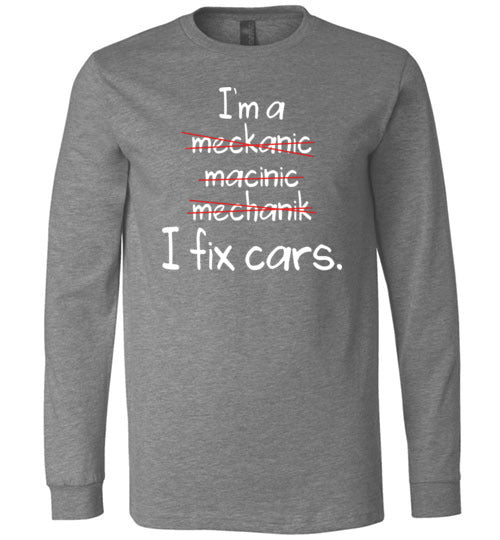 Mechanic Spelling Long Sleeve