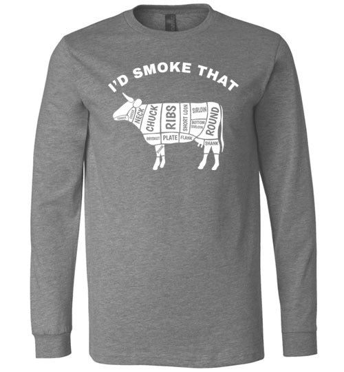 Id Smoke That Beef BBQ Long Sleeve