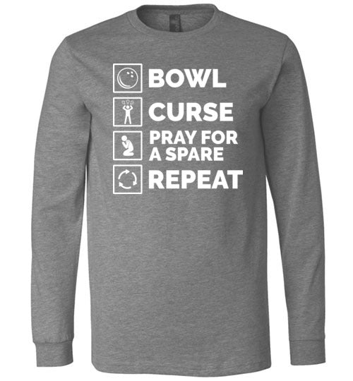 Bowl Curse Pray For A Spare Long Sleeve