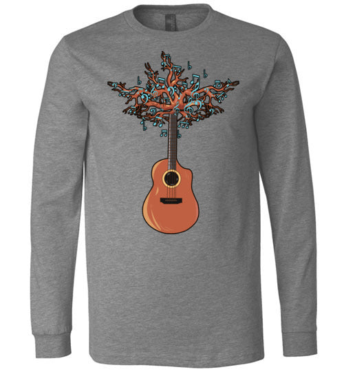 Guitar Music Tree Long Sleeve