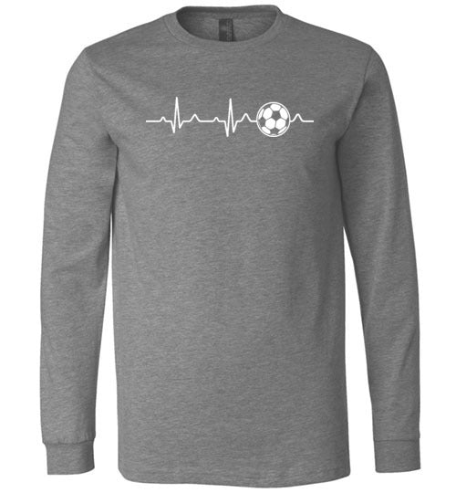 Soccer Heartbeat Long Sleeve