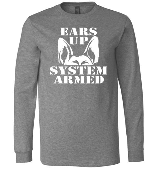 Ears Up System Armed German Shepherd Long Sleeve