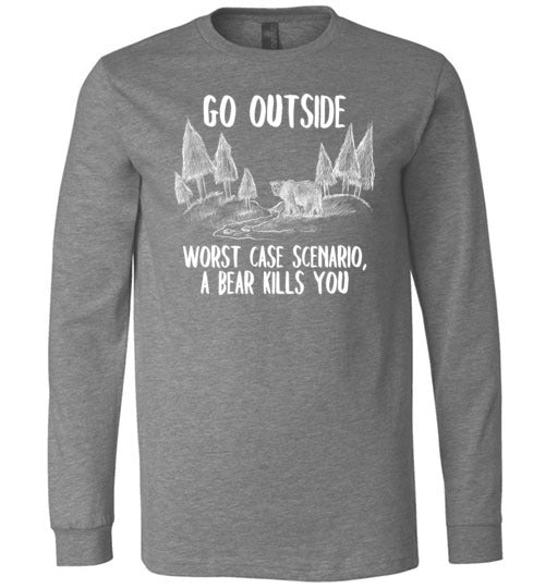 Go Outside Bear Long Sleeve