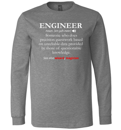 Engineer Definition Long Sleeve