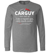 Car Guy Definition Long Sleeve