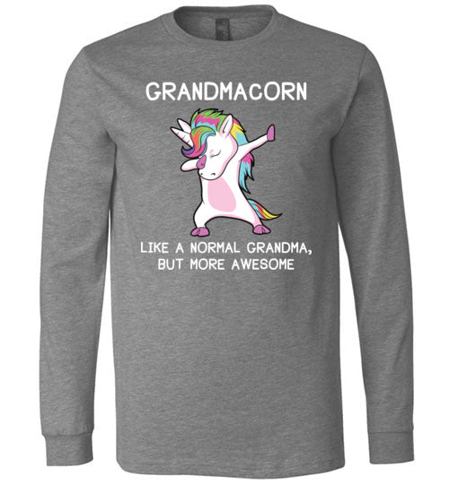 Grandmacorn Grandma Unicorn Long Sleeve