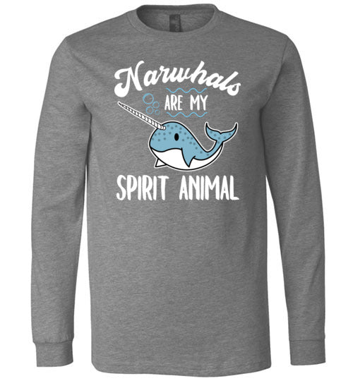 Narwhals Spirit Animal Long Sleeve
