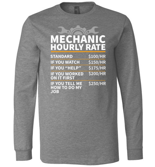 Mechanic Hourly Long Sleeve