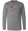 Bass Flag Fishing Long Sleeve