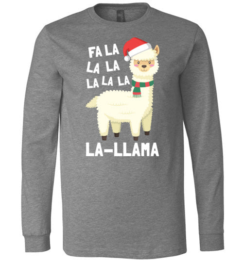 Christmas Fa La Llama Long Sleeve