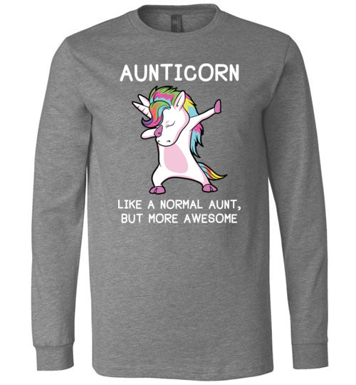 Aunticorn Unicorn Aunt Long Sleeve