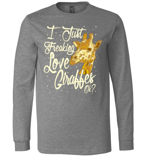 Freaking Love Giraffes Long Sleeve