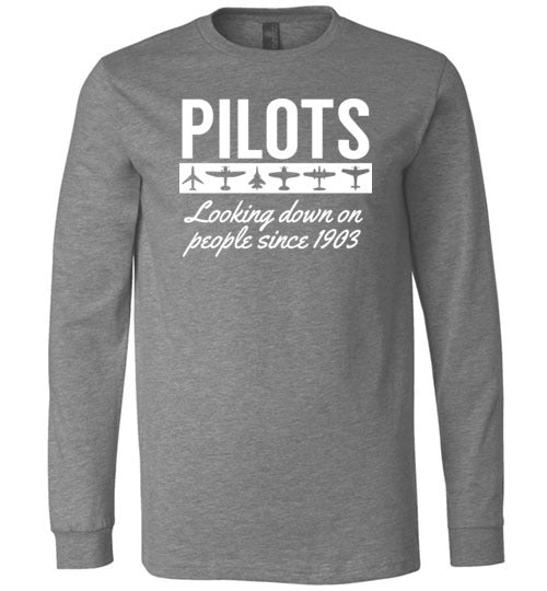 Pilots Looking Down Long Sleeve