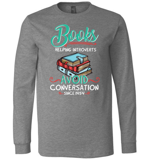 Books Helping Introverts Long Sleeve