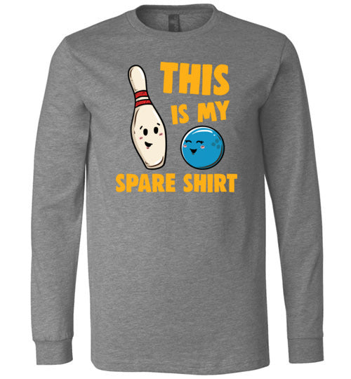 Bowling This Is My Spare Shirt Long Sleeve