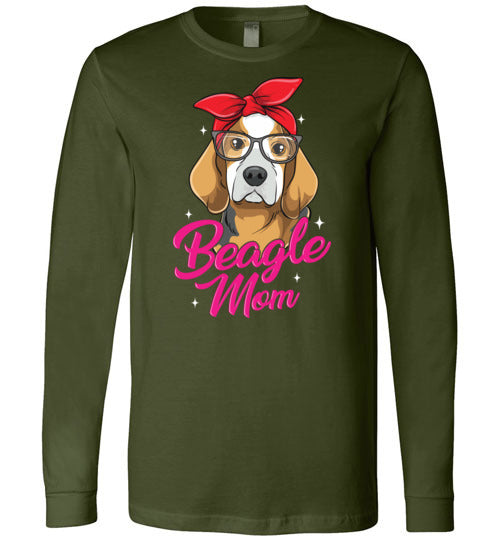 Beagle Mom Long Sleeve