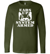 Ears Up System Armed German Shepherd Long Sleeve