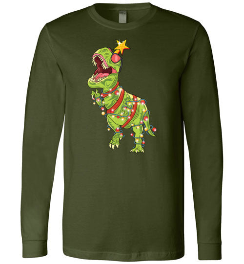 Tree Rex Christmas Long Sleeve
