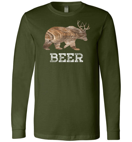 Bear Deer Beer Long Sleeve
